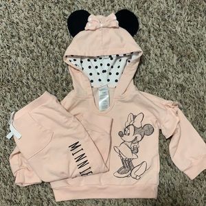 Disney Baby Minnie Mouse Jogger Set: 12 months